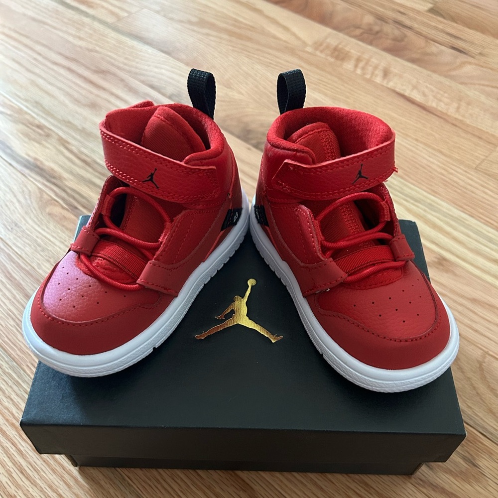 Jordan Kids' Red Sneakers